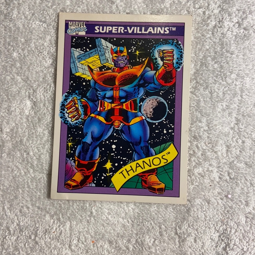 Thanos marvel card